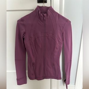 lululemon vintage plum define jacket